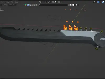 Motosword 3D model