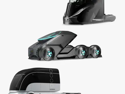  Futuristic Modern Trucks Collection  purchase