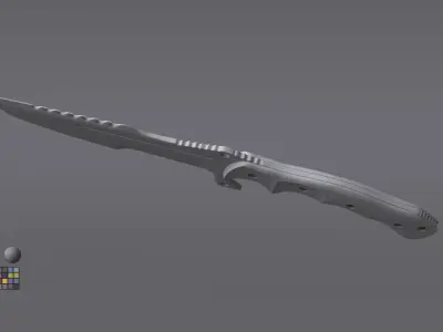 Tactical Army Knife Free 3D model