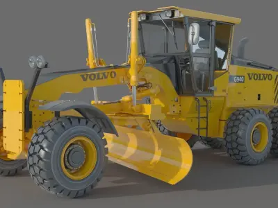 Volvo G940 Grader 3D model