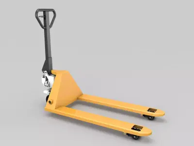 Pallet Jack 3D model by Ahmet-Karaca