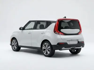 2026 Kia Soul EV Low-poly 3D model