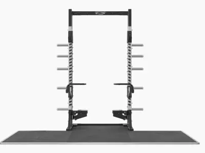 Technogym Half Rack Pure 3D model
