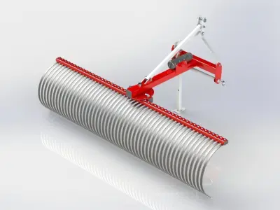 WG 1016 - STL Landscape rakes  3D model