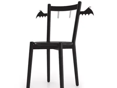 Halloween chair Free 3D model