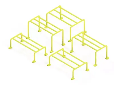 STEEL ENCLOSURES Low-poly 3D model