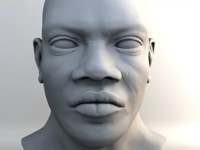 Realistic soldier 3D model