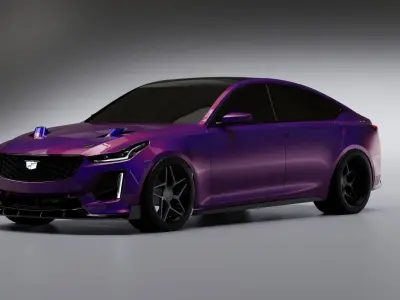 Ct5 twin turbo  Free 3D model