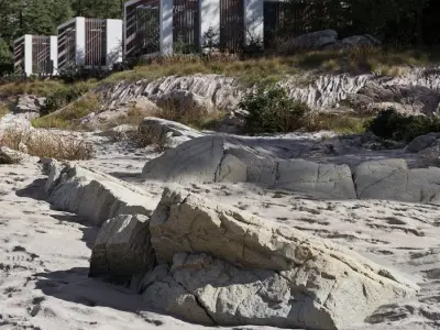  Large Long Beach Rock Model  purchase