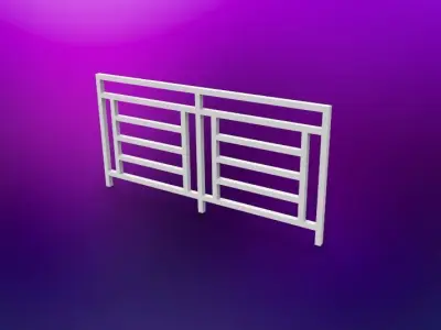 Metal Railing 3D print model purchase