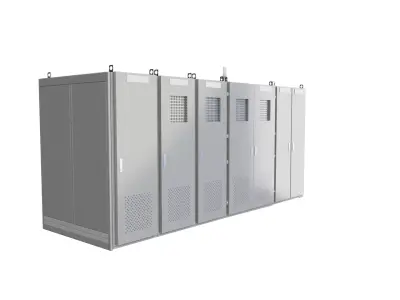 Switchboard 13 Low-poly 3D model