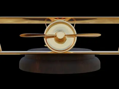 aircraft trophies 3D model
