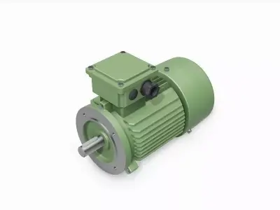 90S B14b IEC electric motor - 3D CAD model 3D model