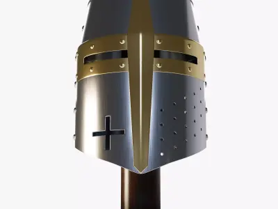 Medieval Helmet 3D model order