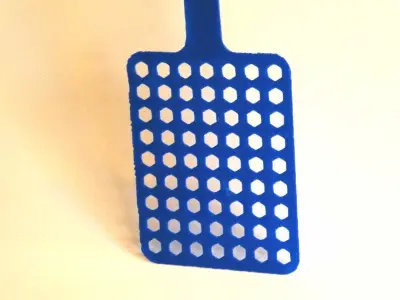 fly swatter 3D print model