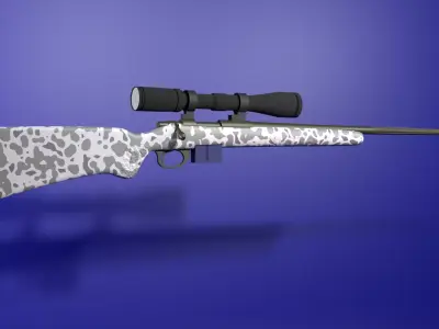 Extreme Hunter Sniper Rifle 3D model
