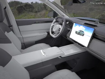  Zeekr 7X Modern Emerald Green Crossover 