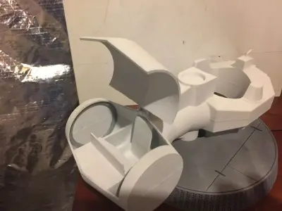 1980s Blockade Runner  prototype  3D print model purchase