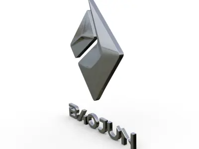 baojun new logo 3D model