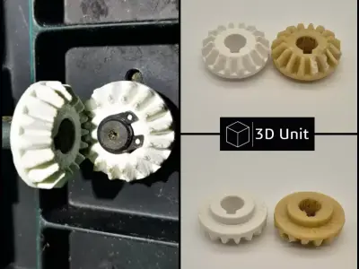 PGM-B02 BEVEL GEAR 16T 3D print model