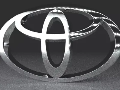 Toyota Logo Free 3D model
