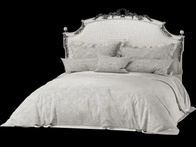 roberto giovannini athena bed art 1305 3D model