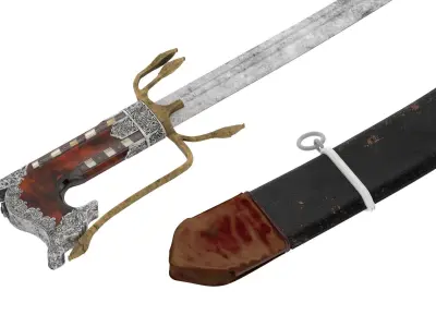 Nimcha Sword 3D model