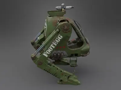 Footegg star wars robot 3D model