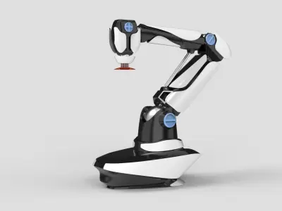 Factory Robot Arm 3D model