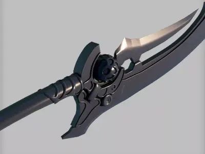 Sci-fi Sword 3D model 3D model purchase