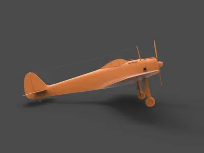 Nakajima Ki-43 3D print model