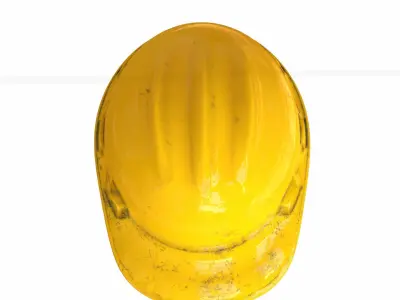 Safety Worker Helmet Low-poly 3D model purchase