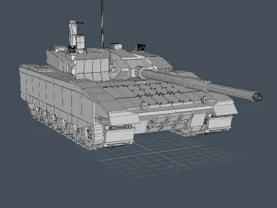 Free T-90M Free 3D print model
