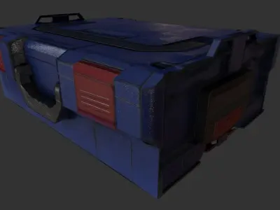 ToolBox - Low Poly box Low-poly 3D model