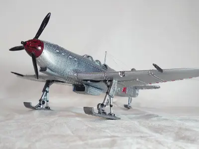 Yak-9 3D print model