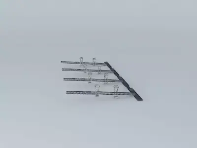 Wuhan Port Wharf 3D model