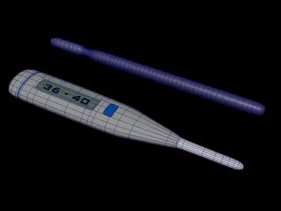 Thermometer Free 3D model