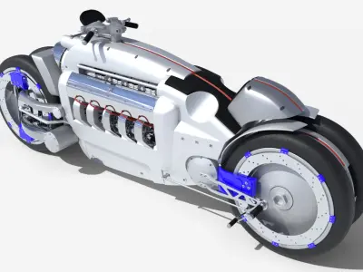 DODGE TOMAHAWK 3D model