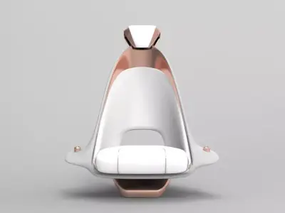 Car seat concept model - The CUDDLE concept 3D model