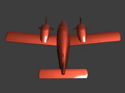 PA-34 Piper Seneca 3 3D print model