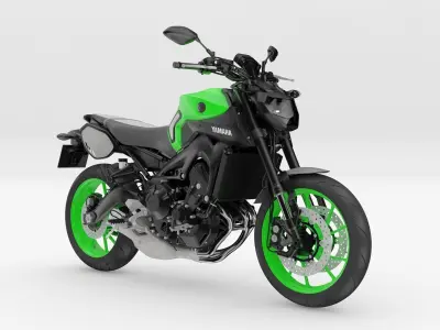 Yamaha MT-09 3D model