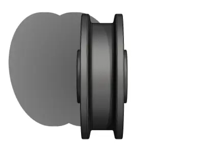 Roda Acoforja ACL 122 Wheel 3D model
