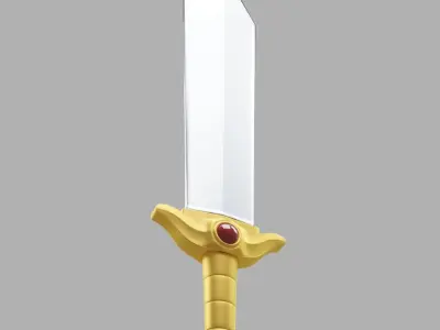 Master Sword 3D model buy