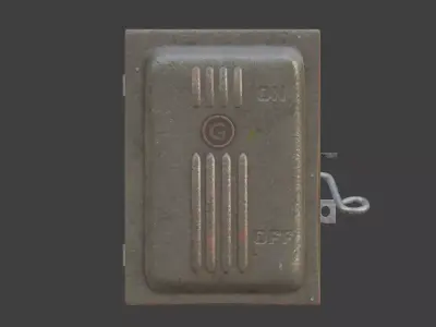 Electrical Panel Low-poly 3D model purchase