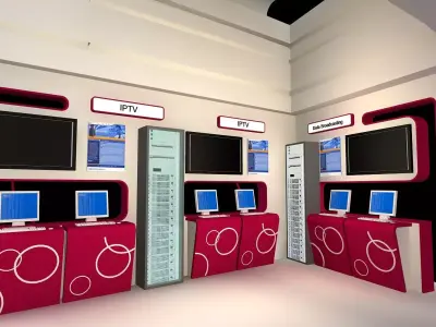 Exhibition - Size - 9X12-3DNAX2012-003 3D model