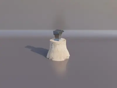 Low Poly Ironsmithing equipment Collection model Low-poly 3D model