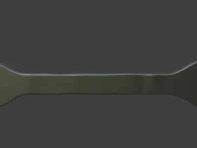wrench Low-poly 3D model 43
