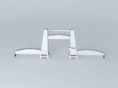 Hefbrug bridge Free 3D model