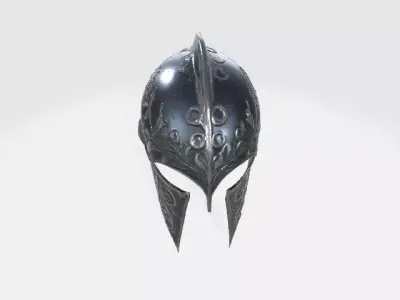 Elven Helmet 3D model