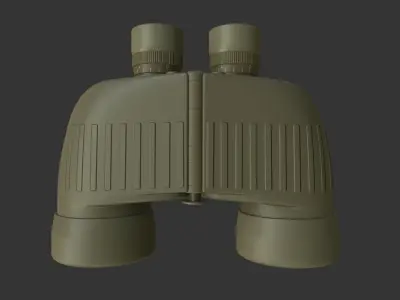 Steiner 7x50 binoculars Low-poly 3D model